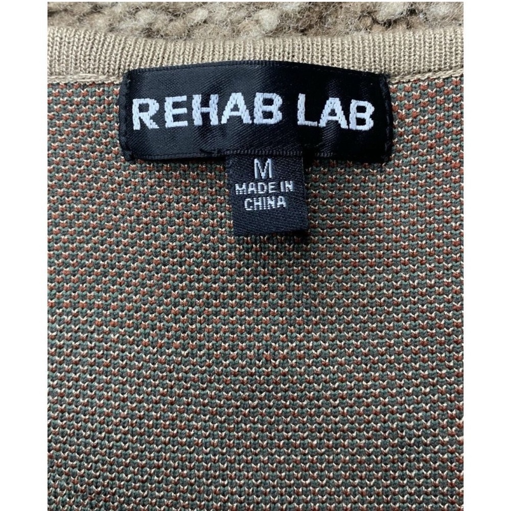 Rehab Lab | Zip Front Camo Army Military Style Bodycon Dress w/ Cargo Pockets - Picture 10 of 10